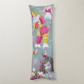 Coussins Longs Mon petit coeur dans ce baiser 2 (Dos (Vertical))