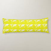 Coussins Longs Monde Élégant au Citron (Dos)