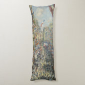 Coussins Longs Monet 1878 La rue Montorgueil à Paris (Dos (Vertical))