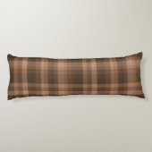 Coussins Longs Monogramme Brown au chocolat (Dos)