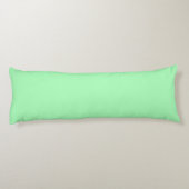 Coussins Longs Monogramme Chic Vert Menthe (Dos)