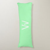 Coussins Longs Monogramme Chic Vert Menthe (Devant (Vertical))