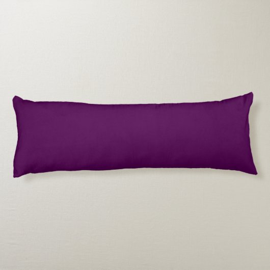 Coussins Longs Monogramme initial | Blanc Sur Violet Profond (Dos)