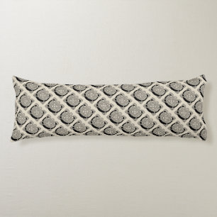 Coussins Longs Monogramme Lettre C Impression Vintage Nœud Celtiq