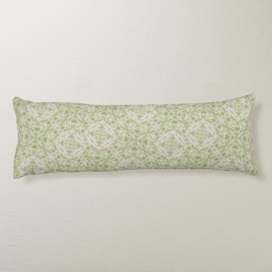 Coussins Longs Monogramme Nom Sage Green Motif | (Dos)