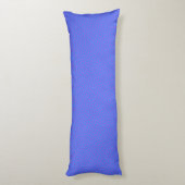 Coussins Longs Monogramme personnalisé bleu violet (Dos (Vertical))