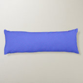 Coussins Longs Monogramme personnalisé bleu violet (Dos)