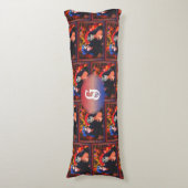 Coussins Longs Monogramme Vallarta Catrinas Fleurs et bougies 171 (devant Vertical)