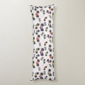 Coussins Longs Monster Trucks Colorée Motif de course (Dos (Vertical))