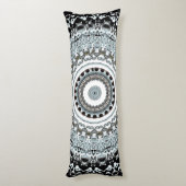 Coussins Longs Monstres Mandala 2 (Dos (Vertical))