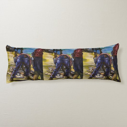 Coussins Longs Morning's Catch, Harbour Island (Dos)