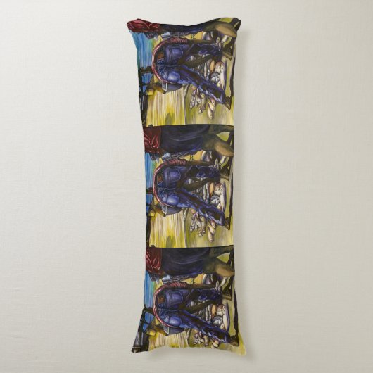 Coussins Longs Morning's Catch, Harbour Island (Devant (Vertical))