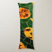 Coussins Longs Mosaïque espagnole verte et jaune (Devant (Vertical))