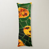 Coussins Longs Mosaïque espagnole verte et jaune (Dos (Vertical))