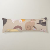 Coussins Longs Motif (Dos)
