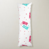 Coussins Longs Motif (Dos (Vertical))