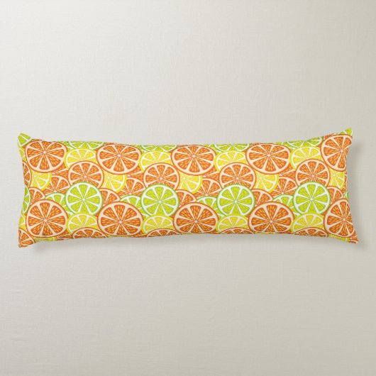 Coussins Longs Motif 2 d'agrume (Dos)