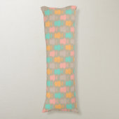 Coussins Longs Motif 2 de moustache (Devant (Vertical))