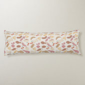 Coussins Longs Motif 2 de nourriture (Dos)