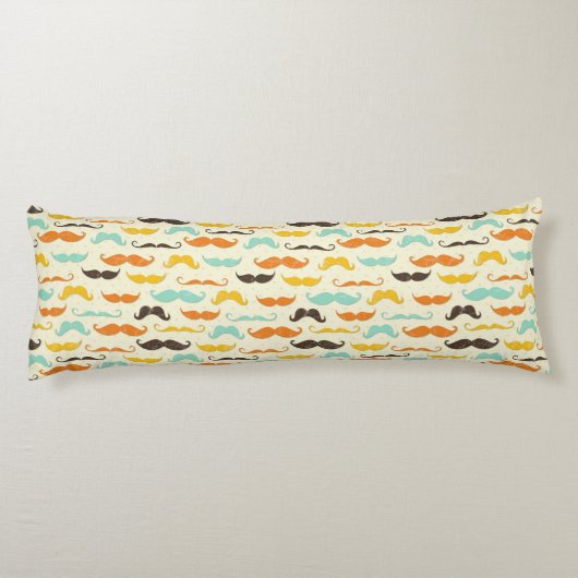 Coussins Longs Motif 3 de moustache (Dos)