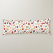 Coussins Longs Motif 3 de nourriture (Dos)