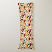 Coussins Longs Motif 3 de petit déjeuner (Devant (Vertical))