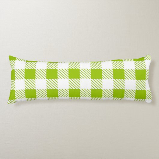 Coussins Longs Motif à carreaux (Devant)