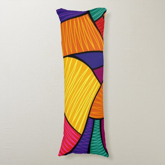 Coussins Longs motif Abstrait (Devant (Vertical))