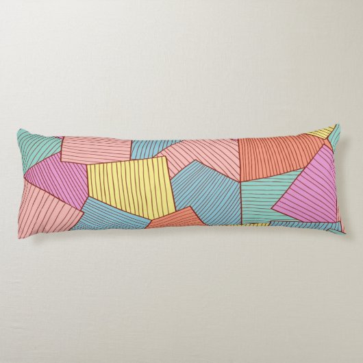Coussins Longs motif Abstrait (Dos)