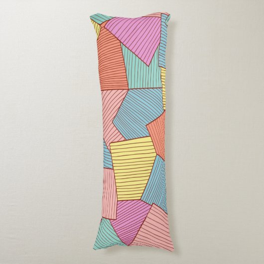 Coussins Longs motif Abstrait (Devant (Vertical))