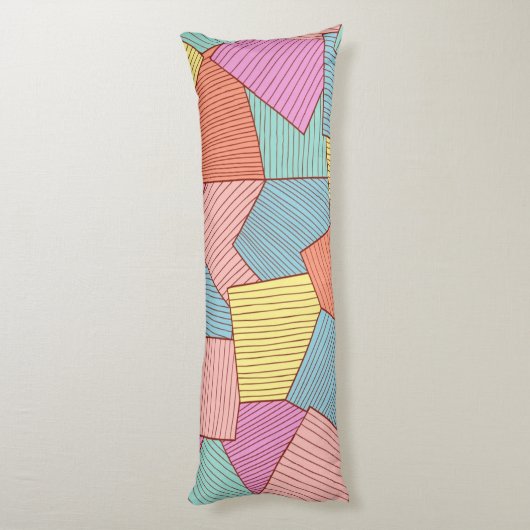 Coussins Longs motif Abstrait (Dos (Vertical))