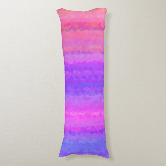 Coussins Longs Motif Abstrait en mosaïque sans joint (Devant (Vertical))