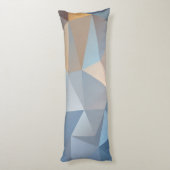 Coussins Longs Motif abstrait frais de triangle (Dos (Vertical))