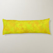 Coussins Longs Motif Abstrait Jaune Orange Vert (Dos)