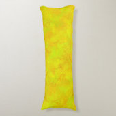 Coussins Longs Motif Abstrait Jaune Orange Vert (Devant (Vertical))