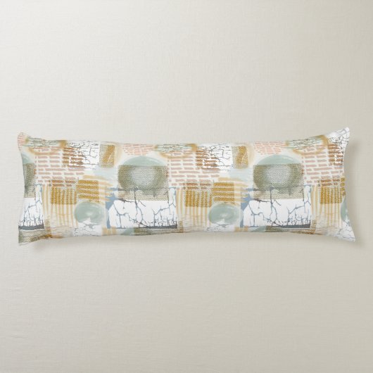 Coussins Longs Motif abstrait moderne (Dos)