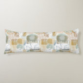 Coussins Longs Motif abstrait moderne (Devant)