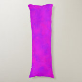 Coussins Longs Motif Abstrait rose pourpre (Devant (Vertical))