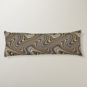 Coussins Longs Motif Abstrait très unique (Dos)