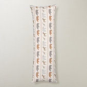 Coussins Longs Motif africain 1 d'animaux (Dos (Vertical))