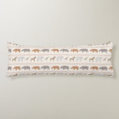 Coussins Longs Motif africain 1 d'animaux (Devant)