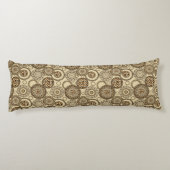 Coussins Longs Motif africain 3 de peau de guépard (Dos)