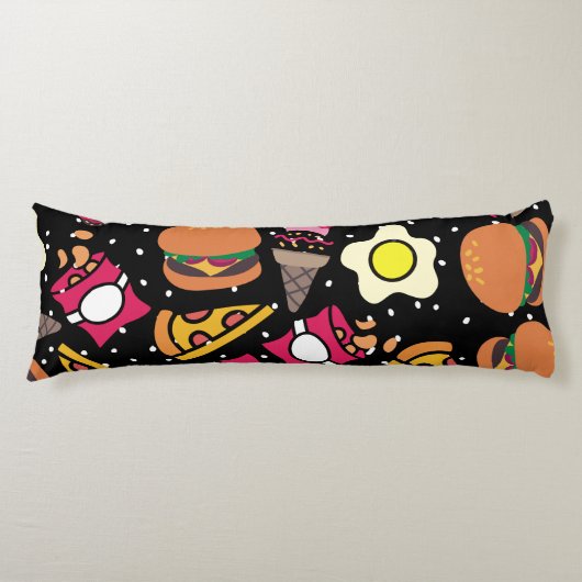 Coussins Longs Motif alimentaire (Devant)