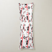 Coussins Longs Motif ambulancier (Dos (Vertical))