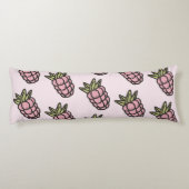 Coussins Longs Motif Ananas Y2K Rétro Funky (Dos)