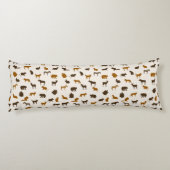Coussins Longs Motif animal 1 (Dos)