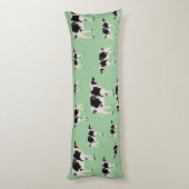 Coussins Longs Motif animal de ferme de vache (Dos (Vertical))