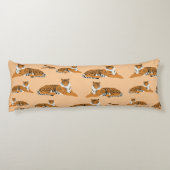 Coussins Longs Motif animal du Tigre de la Jungle (Dos)