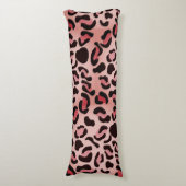 Coussins Longs Motif animalier moderne léopard (Devant (Vertical))