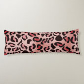 Coussins Longs Motif animalier moderne léopard (Dos)